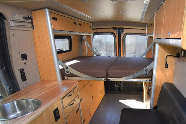 Double Murphy Quick Flip Down Van Bed