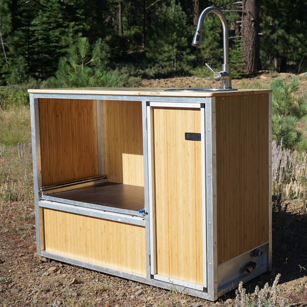 Galley with Fridge Slide