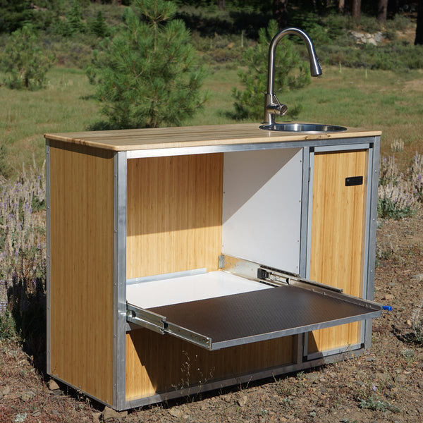 Galley with Fridge Slide