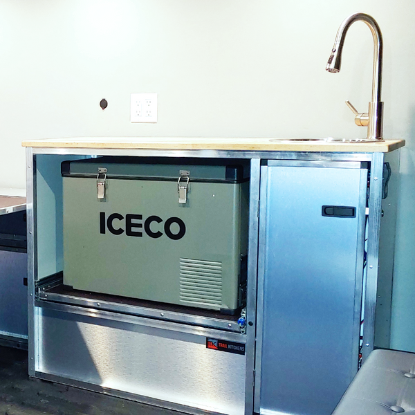 Galley with Fridge Slide