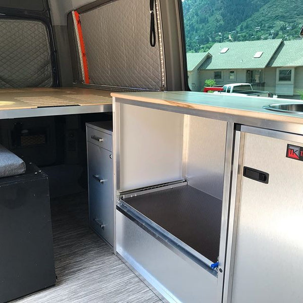 Galley with Fridge Slide