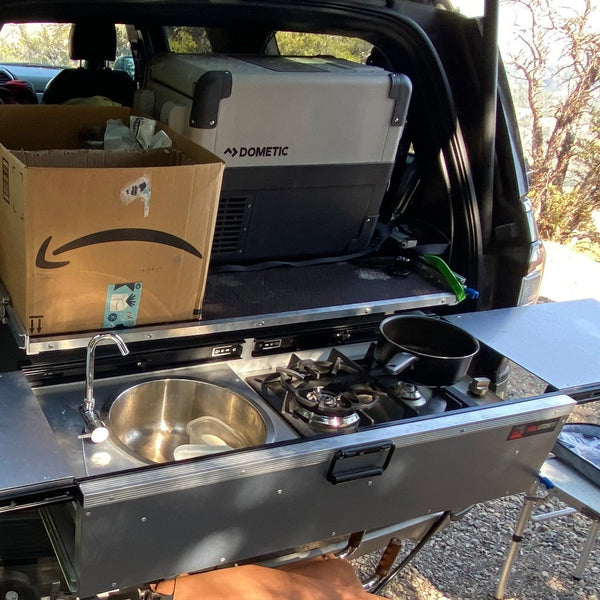 Minivan Camper Kitchen