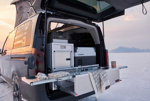 Minivan Camper Kitchen