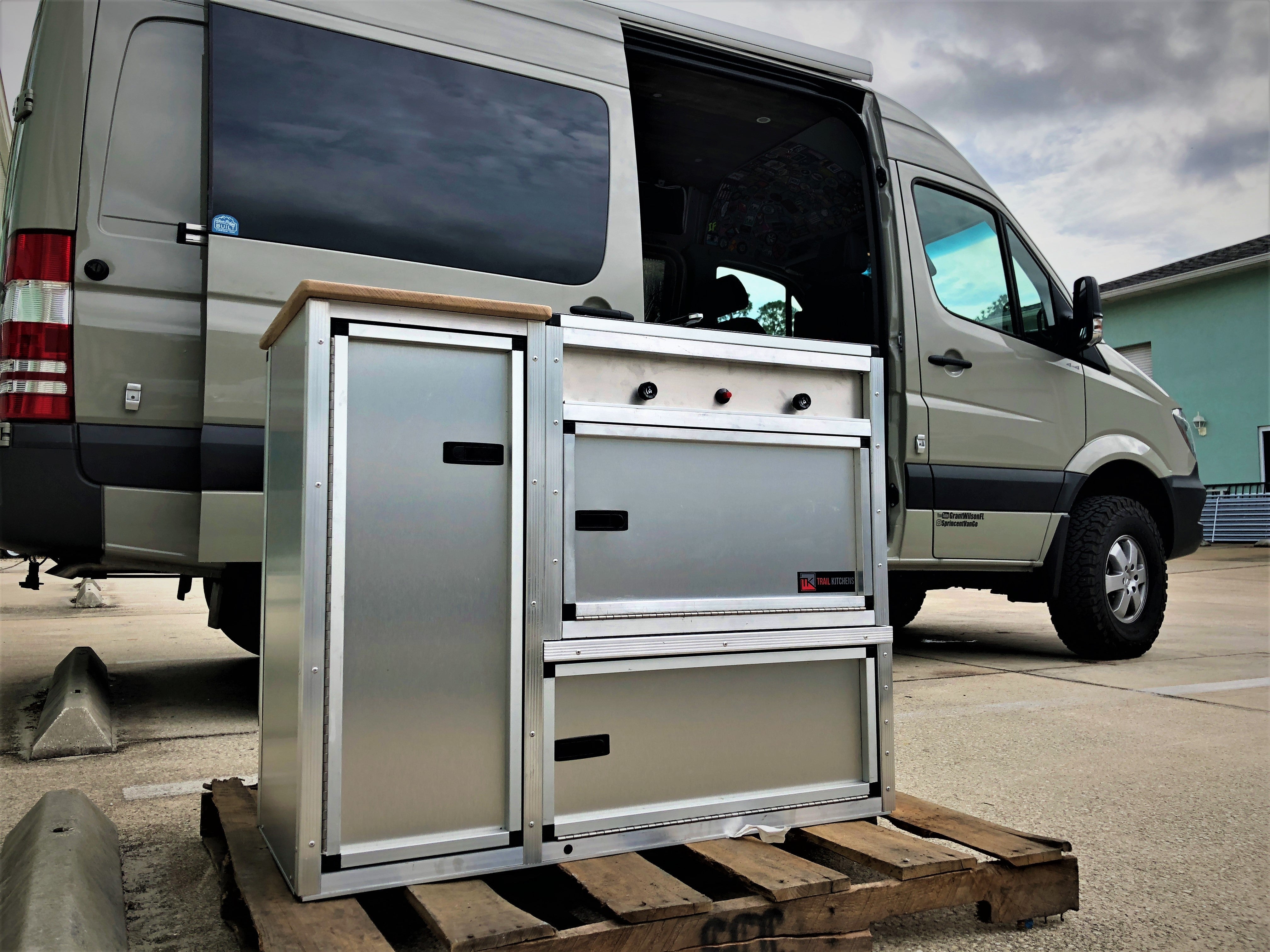 Campervan Kitchen Unit for Vans and RVs - Trail Kitchens – Trail Koncepts